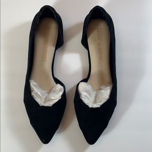 KELLY & KATIE black “LARABETH” Flats